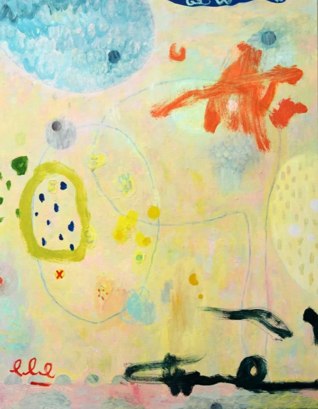 Little Cosmos painting