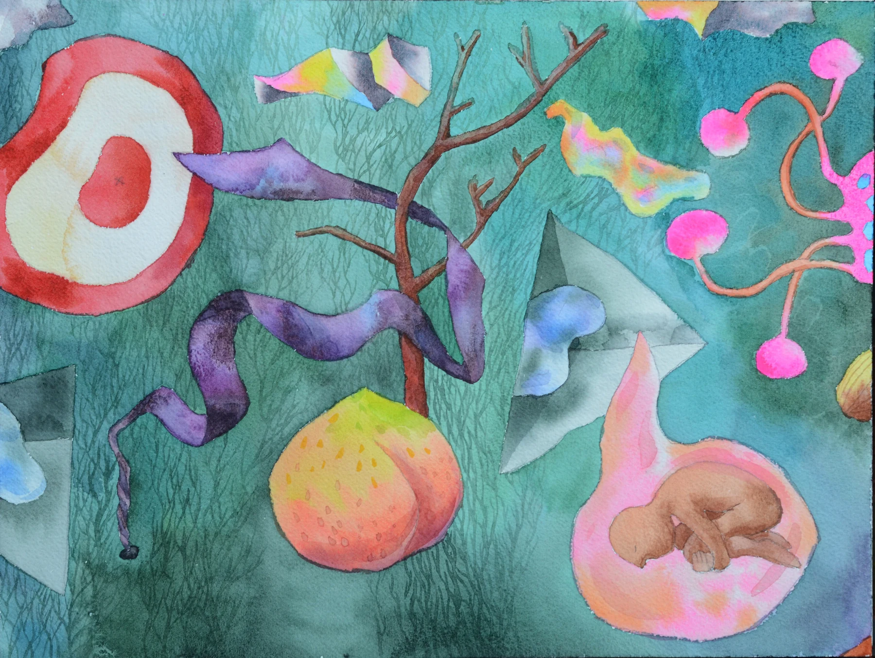 Long Story watercolor 2