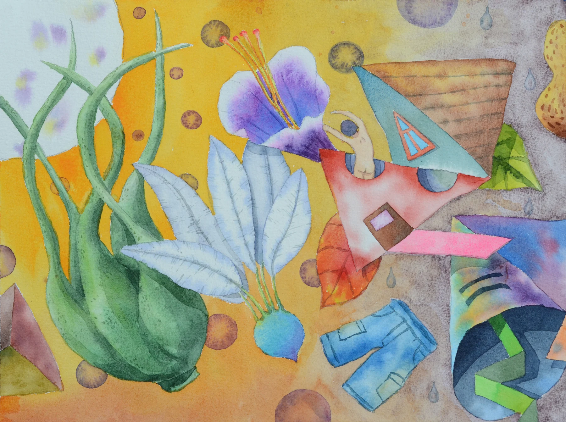 Long Story watercolor 4