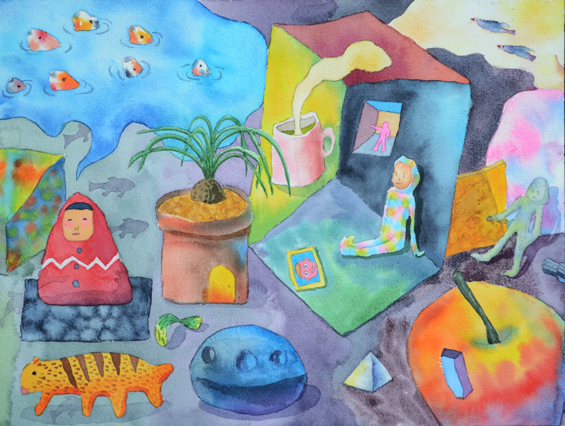 Long Story watercolor 7
